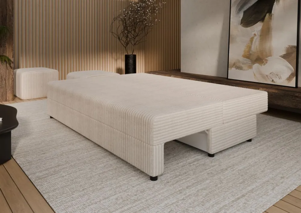 Hauss Sofy Trzyosobowe|Sofy Rozkładane*Sofa rozkładana z poduszkami Vero ecru Tilia 01