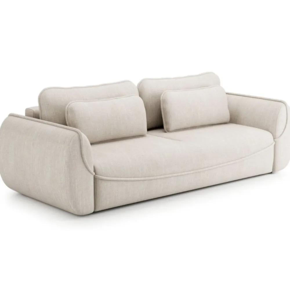 Puszman Kanapy I Sofy Do Salonu|Sofy Trzyosobowe*Sofa rozkładana z pojemnikiem na posciel Umea Rebel 25