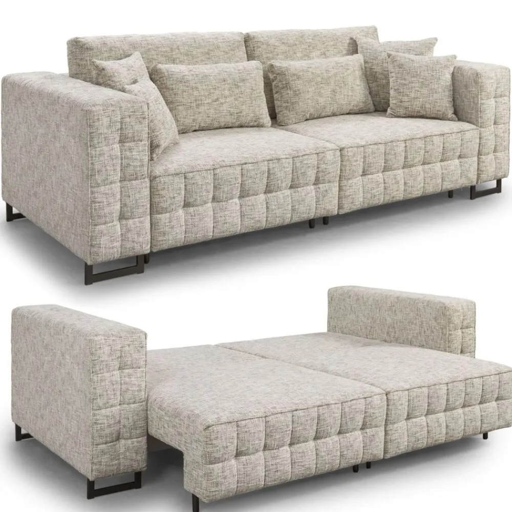 Libro Kanapy I Sofy Do Salonu|Sofy Trzyosobowe*Sofa z funkcją spania, dwa pojemniki GEMMA