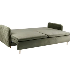 Hauss Kanapy I Sofy Do Salonu|Sofy Dwuosobowe*Sofa z funkcją spania Luna Deluxe zielona