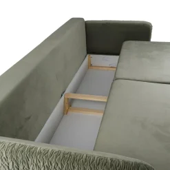 Hauss Kanapy I Sofy Do Salonu|Sofy Dwuosobowe*Sofa z funkcją spania Luna Deluxe zielona