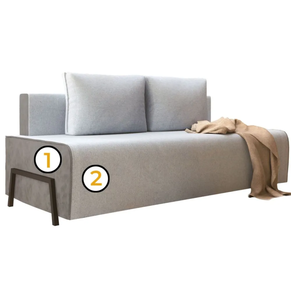 Libro Kanapy I Sofy Do Salonu|Sofy Dwuosobowe*Sofa z funkcją spania i pojemnikiem GOLDY