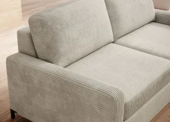 Wersal Łóżka Młodzieżowe|Kanapy I Sofy Do Salonu*Sofa ze stelażem włoskim i materacem 160x200 beżowa Tino Poso 100