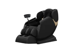 Halmar Fotele*SOLARIA fotel wypoczynkowy z funkcją masażu i podgrzewania, czarny (1p=1szt)1 sztuka