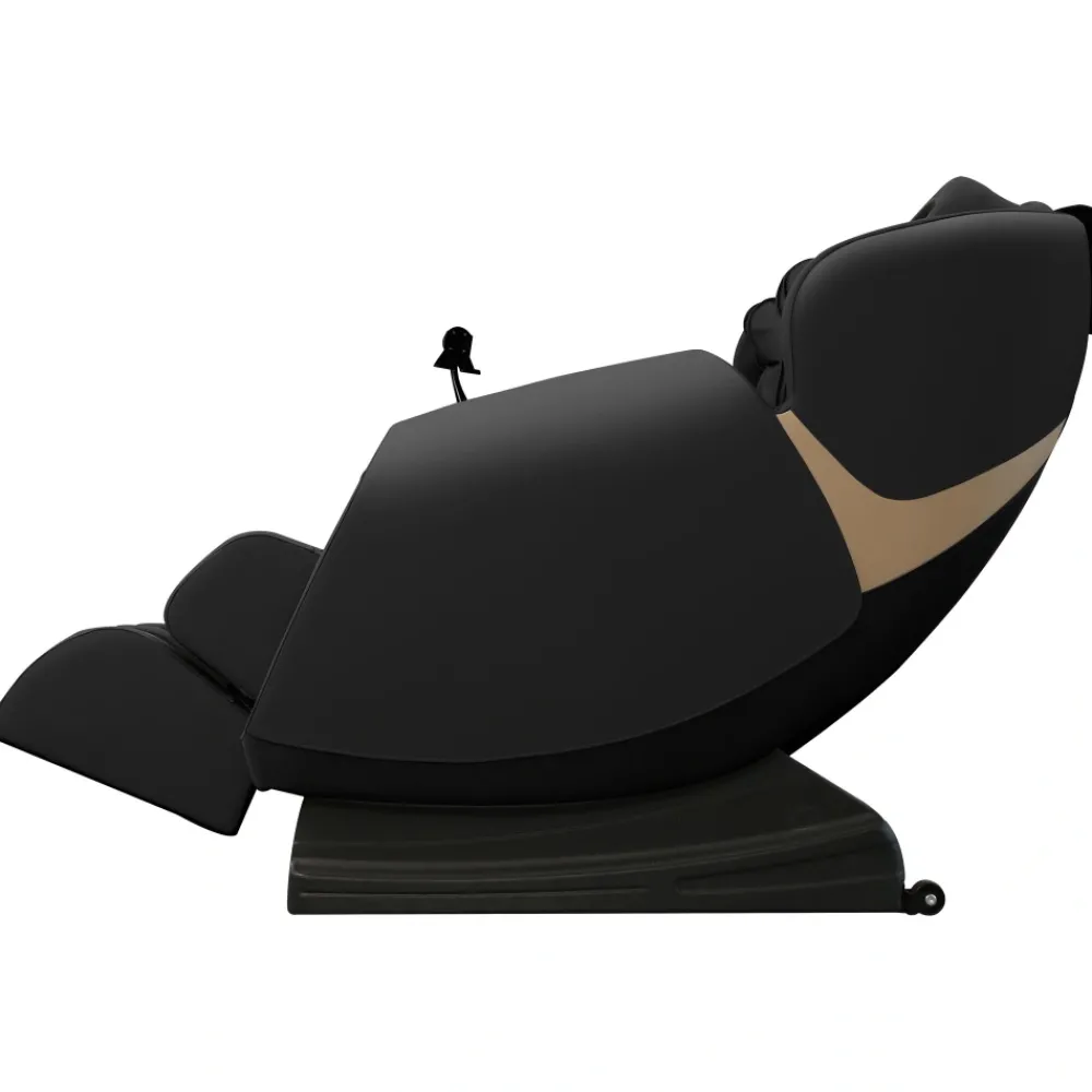 Halmar Fotele*SOLARIA fotel wypoczynkowy z funkcją masażu i podgrzewania, czarny (1p=1szt)1 sztuka