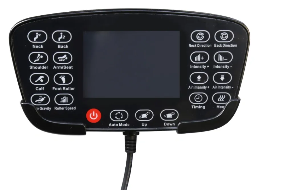 Halmar Fotele*SOLARIA fotel wypoczynkowy z funkcją masażu i podgrzewania, czarny (1p=1szt)1 sztuka