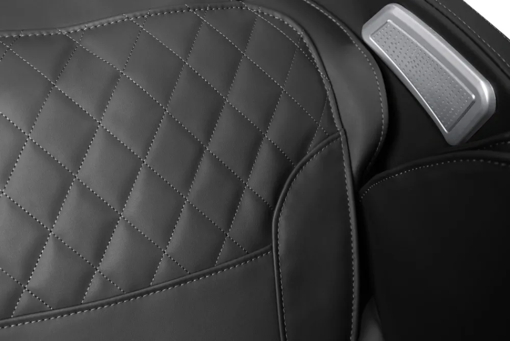 Halmar Fotele*SOLARIA fotel wypoczynkowy z funkcją masażu i podgrzewania, czarny (1p=1szt)1 sztuka