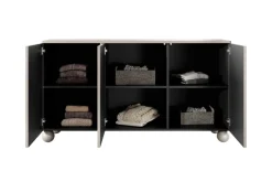 Bogart Komody*SONATIA II KOMODA 150 3D - cashmere / nogi kule