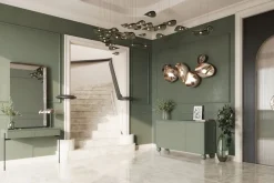 Bogart Komody*SONATIA II KOMODA 150 3D - oliwka / nogi kule