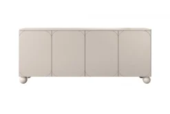 Bogart Komody*SONATIA II KOMODA 200 4D4SZ - cashmere / nogi kule