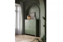 Bogart Komody*SONATIA II KREDENS 120 2D2SZ - oliwka / nogi kule