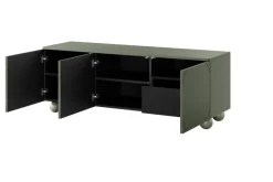 Bogart Szafki Rtv*SONATIA II RTV 150 3D1SZ - oliwka / nogi kule