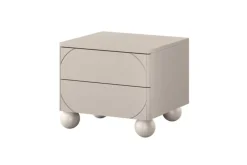 Bogart Szafki I Regały*SONATIA II SZAFKA NOCNA 45 2SZ - cashmere / nogi kule