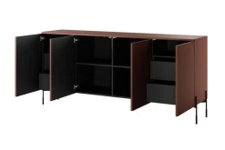 Bogart Komody*SONATIA KOMODA 200 4D4SZ - burgund