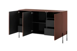 Bogart Komody*SONATIA KOMODA 150 3D4SZ - burgund