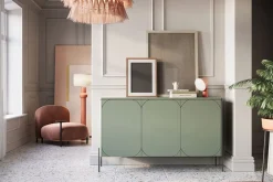 Bogart Komody*SONATIA KOMODA 150 3D4SZ - oliwka