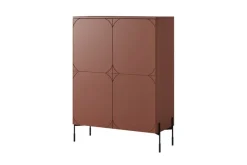 Bogart Komody*SONATIA KREDENS 120 2D2SZ - burgund