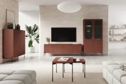 Bogart Komody*SONATIA KREDENS 120 2D2SZ - burgund