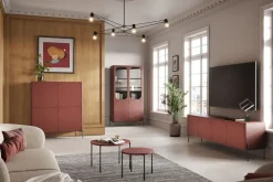 Bogart Komody*SONATIA KREDENS 120 2D2SZ - burgund