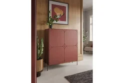 Bogart Komody*SONATIA KREDENS 120 2D2SZ - burgund