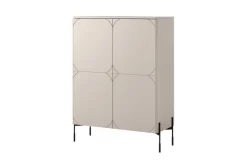 Bogart Komody*SONATIA KREDENS 120 2D2SZ - cashmere