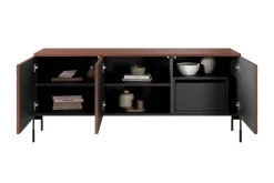 Bogart Szafki Rtv*SONATIA RTV 150 3D1SZ - burgund