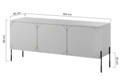 Bogart Szafki Rtv*SONATIA RTV 150 3D1SZ - burgund