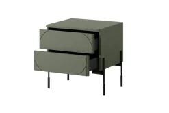 Bogart Szafki I Regały*SONATIA SZAFKA NOCNA 45 2SZ - oliwka