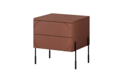 Bogart Szafki I Regały*SONATIA SZAFKA NOCNA 45 2SZ - burgund