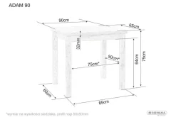 Signal Stoły*Stół Adam 90