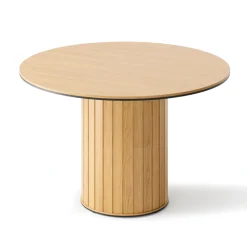 Lenart Stoły Do Jadalni|Stoły*Stół okrągły 120 cm Rotto RT-09 dąb vincenza