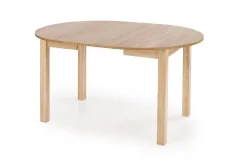 Hauss Stoły Do Jadalni|Stoły*Stół okrągły rozkładany 102-142 cm ST44M dąb sonoma