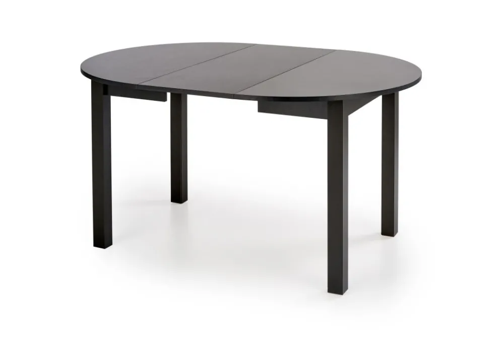 Hauss Stoły Do Jadalni|Stoły*Stół okrągły rozkładany 102-142 cm ST44M czarny