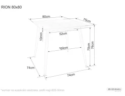 Signal Stoły*Stół Rion 80