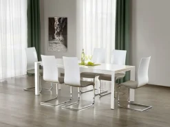 Halmar Stoły*STANFORD XL stół rozkładany biały (2p=1szt)1 sztuka