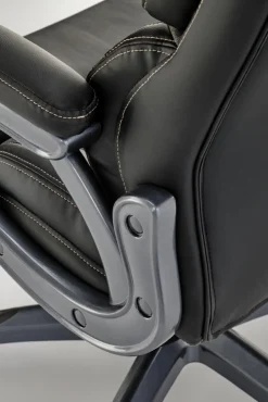 Halmar Fotele*STEVEN fotel gabinetowy czarny / popielaty (1p=1szt)1 sztuka