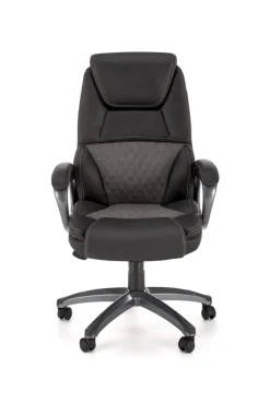 Halmar Fotele*STEVEN fotel gabinetowy czarny / popielaty (1p=1szt)1 sztuka