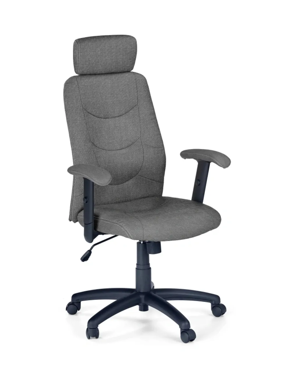 Halmar Fotele*STILO 2 fotel gabinetowy ciemny popielaty1 sztuka