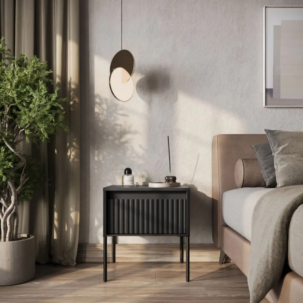 Lenart Szafki Nocne Do Sypialni|Szafki Nocne*Stolik do sypialni Trend TR-10 beż piaskowy