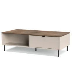 Mebelbos Ławy I Stoliki Do Salonu|Stoliki Kawowe I Ławy*Stolik kawowy ława EVO 1s/120 cm kaszmir / dąb castello EO-04