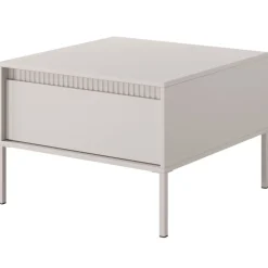 Laski Meble Ławy I Stoliki Do Pokoju Młodzieżowego|Ławy I Stoliki Do Salonu*Stolik kawowy ryflowany z szufladą Senso 2d beżowy