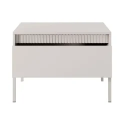 Laski Meble Ławy I Stoliki Do Pokoju Młodzieżowego|Ławy I Stoliki Do Salonu*Stolik kawowy ryflowany z szufladą Senso 2d beżowy