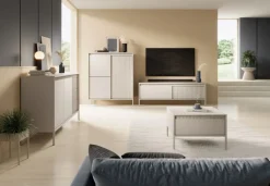 Laski Meble Ławy I Stoliki Do Pokoju Młodzieżowego|Ławy I Stoliki Do Salonu*Stolik kawowy ryflowany z szufladą Senso 2d beżowy