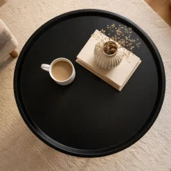 Hauss Meble Ogrodowe|Ławy I Stoliki Do Salonu*Stolik kawowy z tacą Ravi czarny