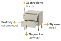 Dzieci Lenart Szafki Nocne Do Pokoju Młodzieżowego|Szafki Nocne Do Pokoju Dziecięcego*Stolik nocny młodzieżowy Harmony HR-07
