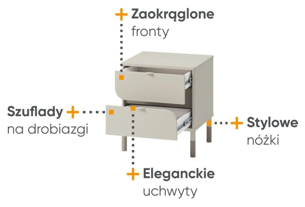 Dzieci Lenart Szafki Nocne Do Pokoju Młodzieżowego|Szafki Nocne Do Pokoju Dziecięcego*Stolik nocny młodzieżowy Harmony HR-07