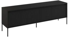 Lenart Szafki Rtv Do Salonu|Szafki Rtv*Stolik RTV z lamelami Trend TR-05 czarna