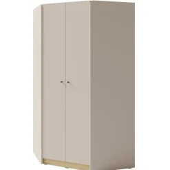 Dzieci Meblar Szafy Do Pokoju Młodzieżowego|Szafy Do Pokoju Dziecięcego*Szafa modułowa narożna z półkami do pokoju Alessio AE2 beż piaskowy