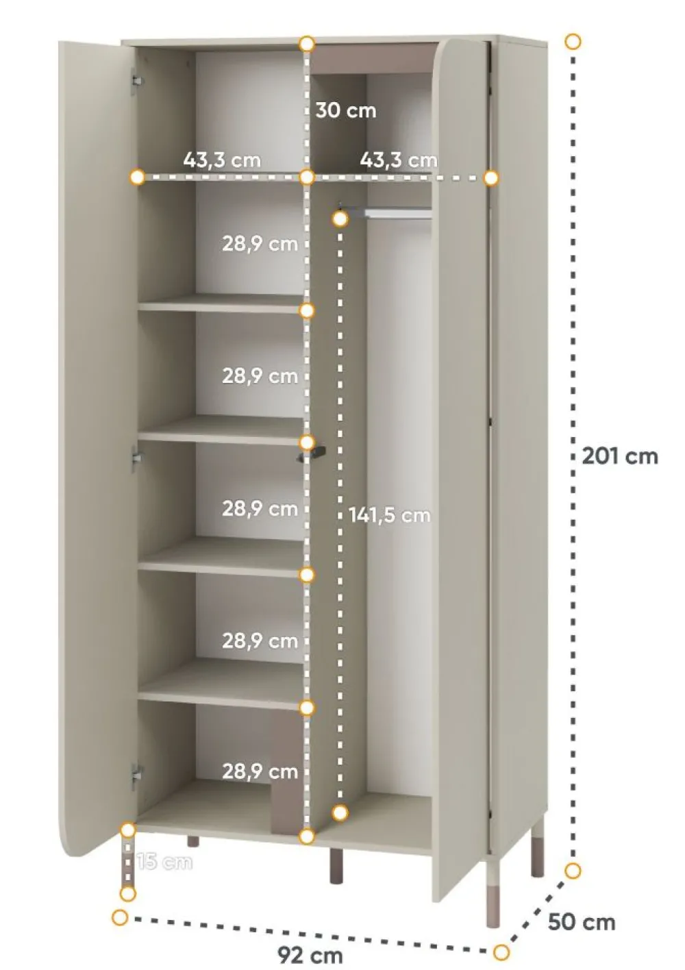 Dzieci Lenart Szafy Do Pokoju Młodzieżowego|Szafy Do Pokoju Dziecięcego*Szafa młodzieżowa Harmony HR-01