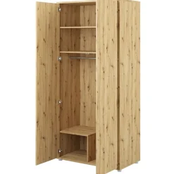 Lenart Tapczany|Nadstawki Do Półkotapczanu*SZAFA NA UBRANIA BC-20 DO PÓŁKOTAPCZANU BED CONCEPT DĄB ARTISAN